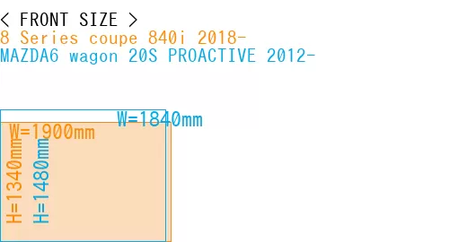 #8 Series coupe 840i 2018- + MAZDA6 wagon 20S PROACTIVE 2012-